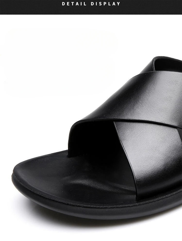 Elegante Ledersandalen