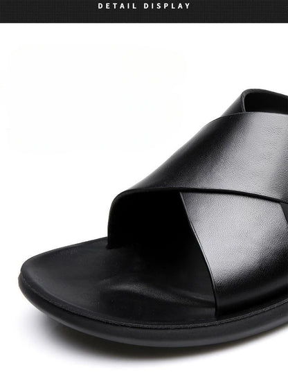 Elegante Ledersandalen