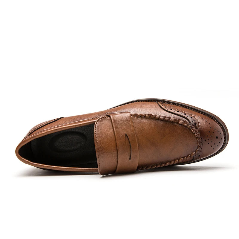 Schicke Leder-Loafer