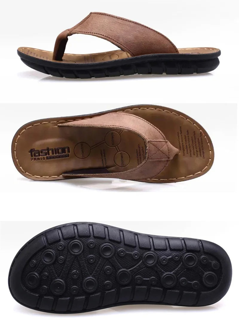 Leder-Sandalen für Männer