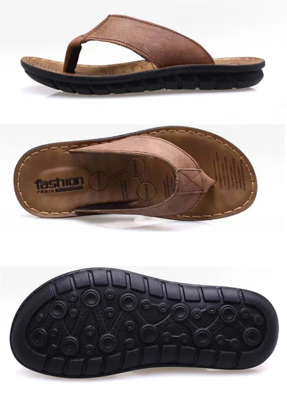 Leder-Sandalen für Männer