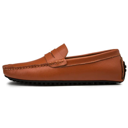 Lässige Sommer-Loafer aus Leder