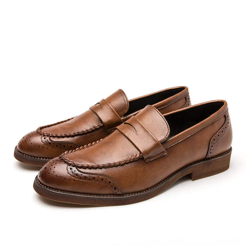 Schicke Leder-Loafer