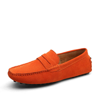 Lässige Wildleder-Loafer