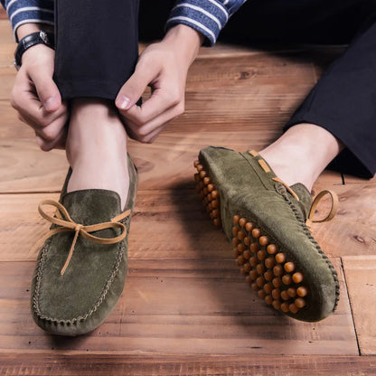 Loafers aus weichem Wildleder
