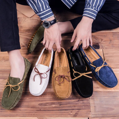 Loafers aus weichem Wildleder