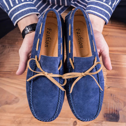 Loafers aus weichem Wildleder