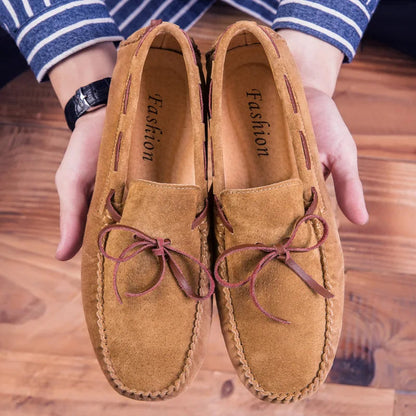 Loafers aus weichem Wildleder
