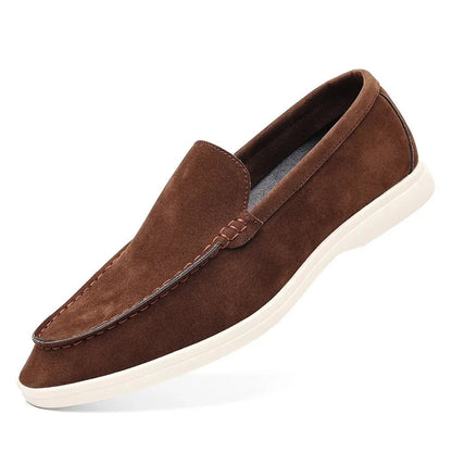Klassische Wildleder-Loafer
