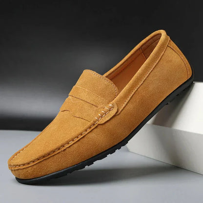 Retro Wildleder Herren Loafers