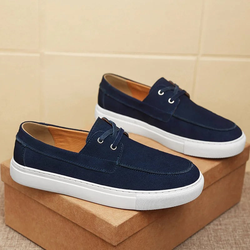 Elegante Wildlederschuhe