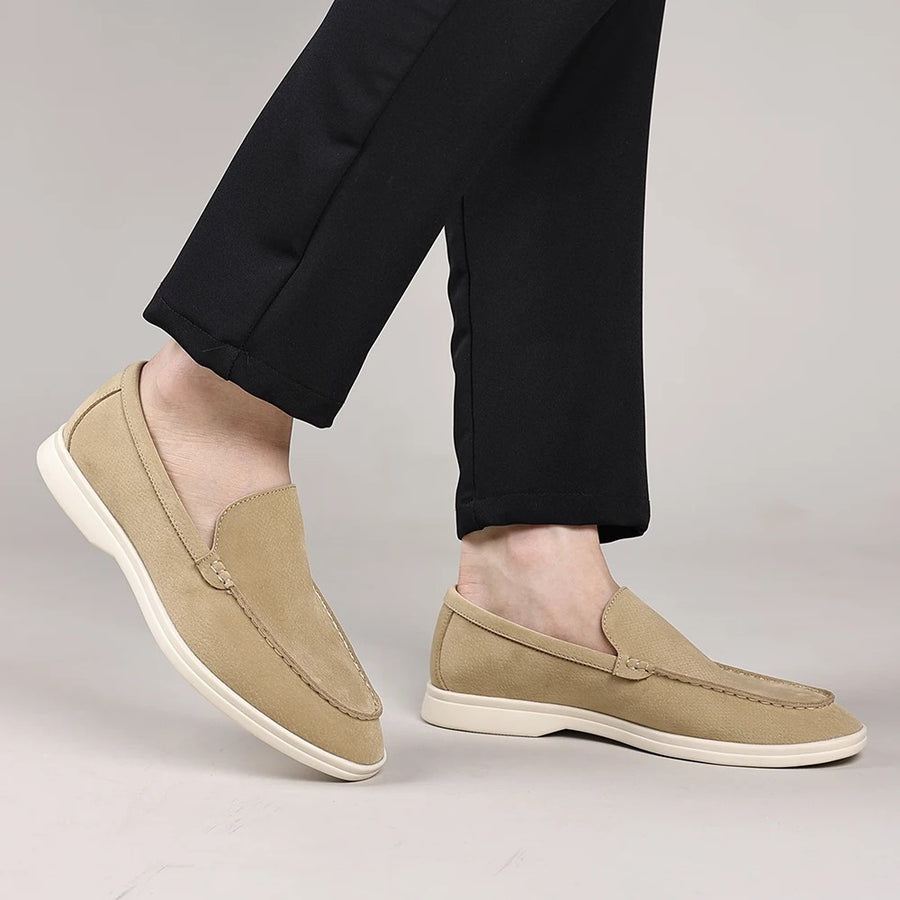 Klassische Wildleder-Loafer