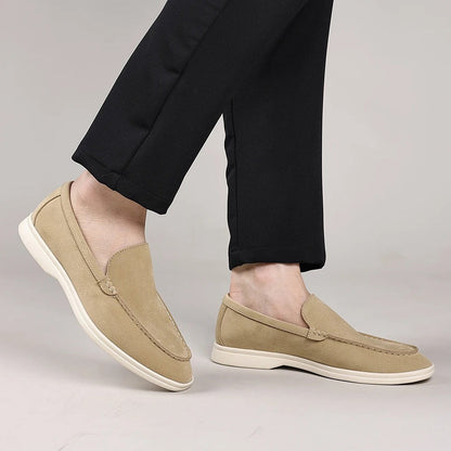 Klassische Wildleder-Loafer