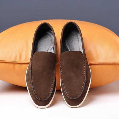 Klassische Wildleder-Loafer